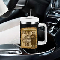 Underground Railroad Hero Harriet Tubman Tumbler With Handle Feminist History Gift