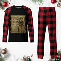 Harriet Tubman Freedom Fighter Plaid Pajama Set Feminist History Gift - Wonder Print Shop