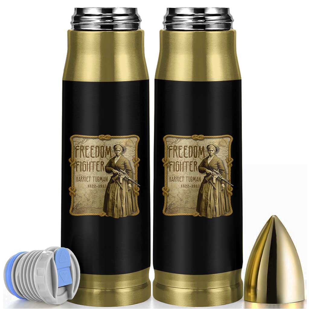 Harriet Tubman Freedom Fighter Bullet Tumbler Feminist History Gift - Wonder Print Shop