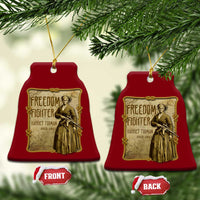 Harriet Tubman Freedom Fighter Ceramic Ornament Feminist History Gift - Wonder Print Shop