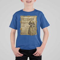 Harriet Tubman Freedom Fighter T Shirt For Kid Feminist History Gift - Wonder Print Shop