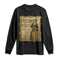 Harriet Tubman Freedom Fighter Long Sleeve Shirt Feminist History Gift - Wonder Print Shop