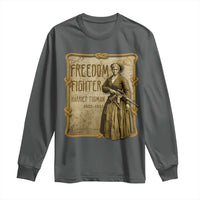 Harriet Tubman Freedom Fighter Long Sleeve Shirt Feminist History Gift - Wonder Print Shop