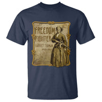 Harriet Tubman Freedom Fighter T Shirt Feminist History Gift - Wonder Print Shop