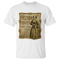 Harriet Tubman Freedom Fighter T Shirt Feminist History Gift - Wonder Print Shop