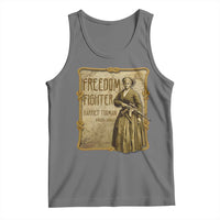 Harriet Tubman Freedom Fighter Tank Top Feminist History Gift - Wonder Print Shop