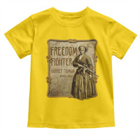 Harriet Tubman Freedom Fighter Toddler T Shirt Feminist History Gift - Wonder Print Shop