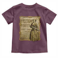Harriet Tubman Freedom Fighter Toddler T Shirt Feminist History Gift - Wonder Print Shop