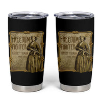 Harriet Tubman Freedom Fighter Tumbler Cup Feminist History Gift - Wonder Print Shop