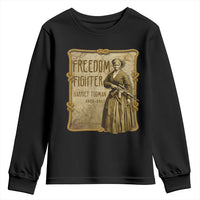 Harriet Tubman Freedom Fighter Youth Sweatshirt Feminist History Gift - Wonder Print Shop