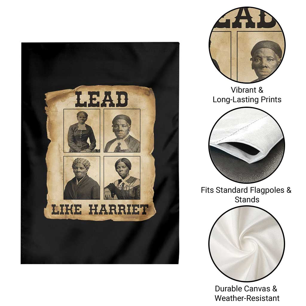 Vintage Harriet Tubman Poster Garden Flag Lead Like Harriet - Wonder Print Shop