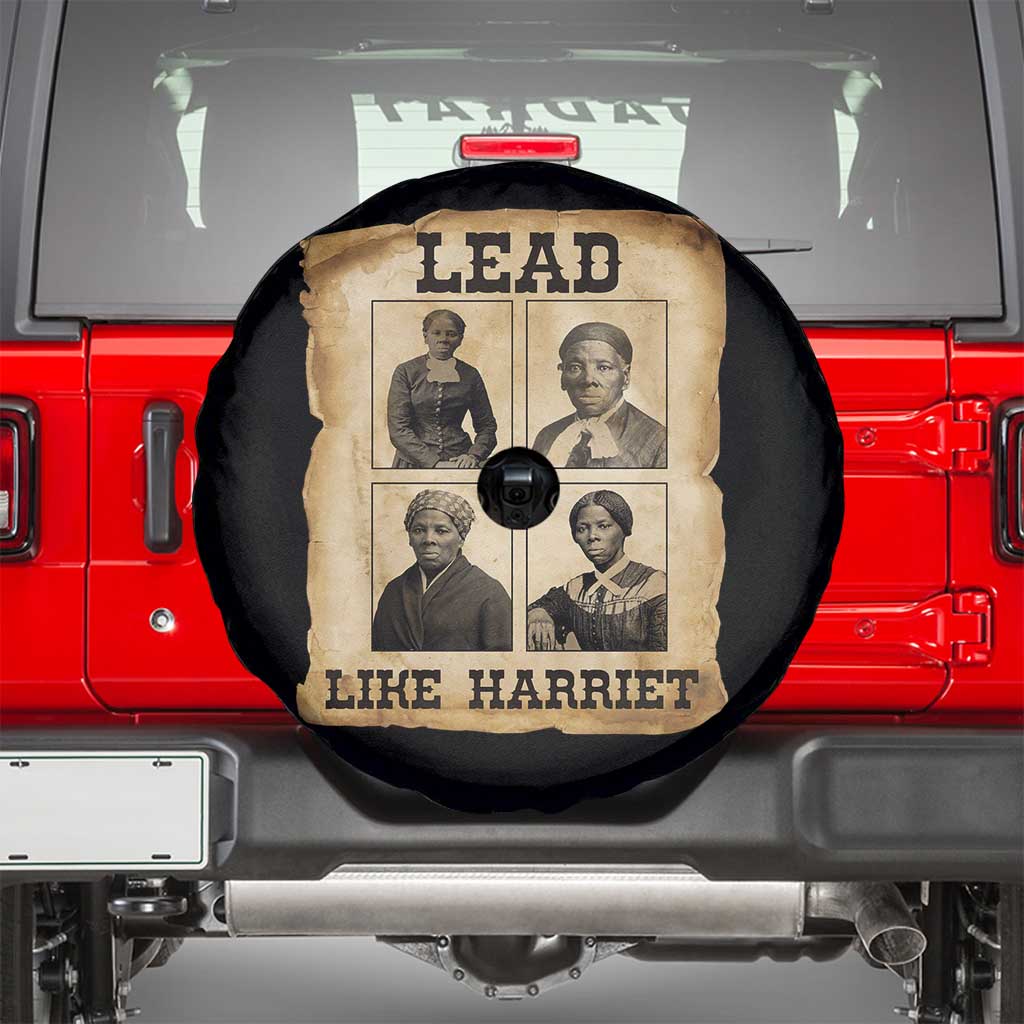 Vintage Harriet Tubman Poster Spare Tire Cover Lead Like Harriet - Wonder Print Shop