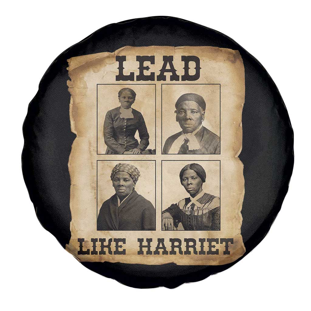 Vintage Harriet Tubman Poster Spare Tire Cover Lead Like Harriet - Wonder Print Shop