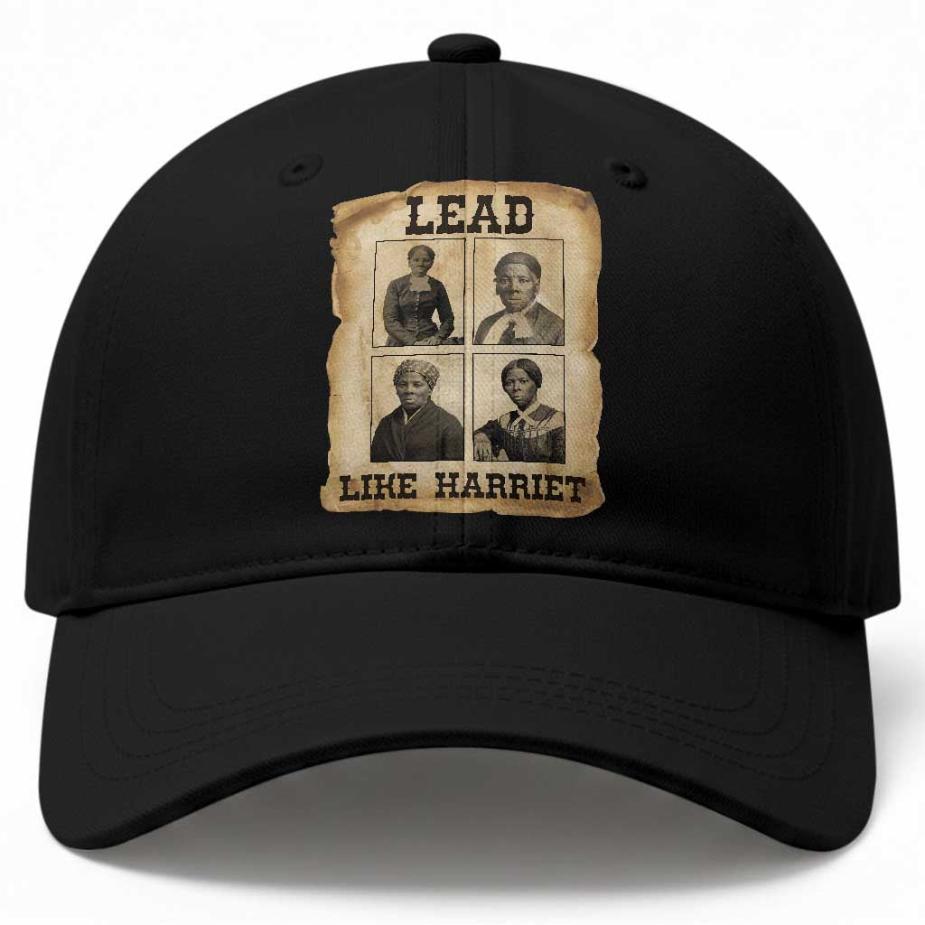 Vintage Harriet Tubman Poster Baseball Cap Lead Like Harriet