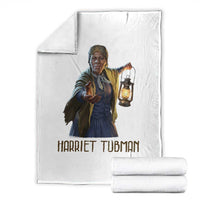 Harriet Tubman Legacy Throw Blanket Gift For History Lovers