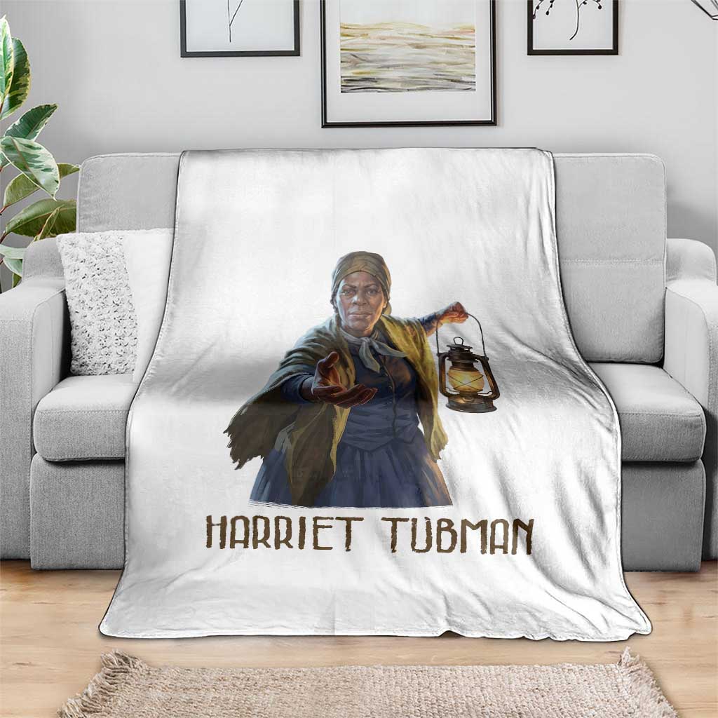 Harriet Tubman Legacy Throw Blanket Gift For History Lovers