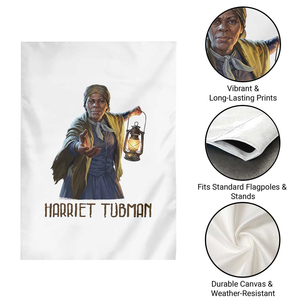 Harriet Tubman Legacy Garden Flag Gift For History Lovers