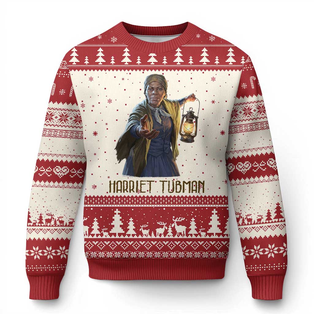 Harriet Tubman Legacy Ugly Christmas Sweater Gift For History Lovers