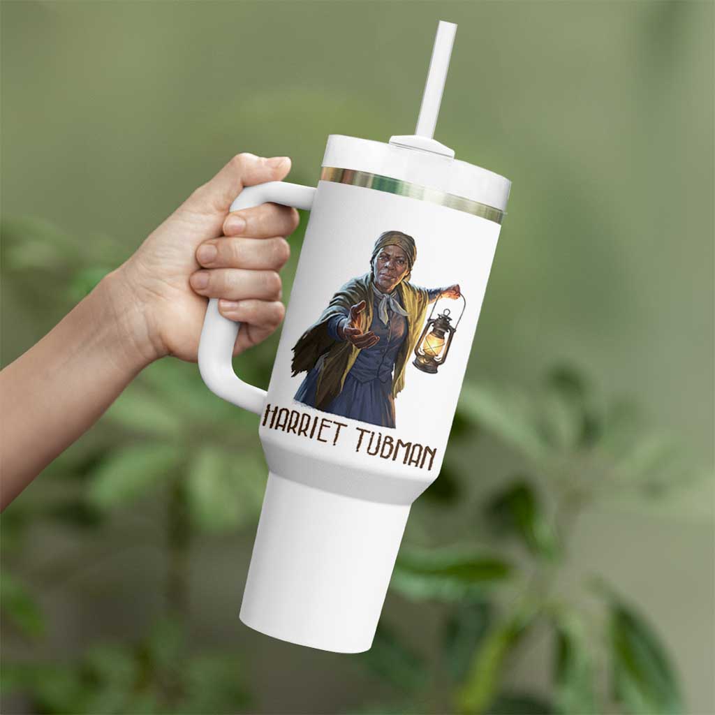 Harriet Tubman Legacy Tumbler With Handle Gift For History Lovers