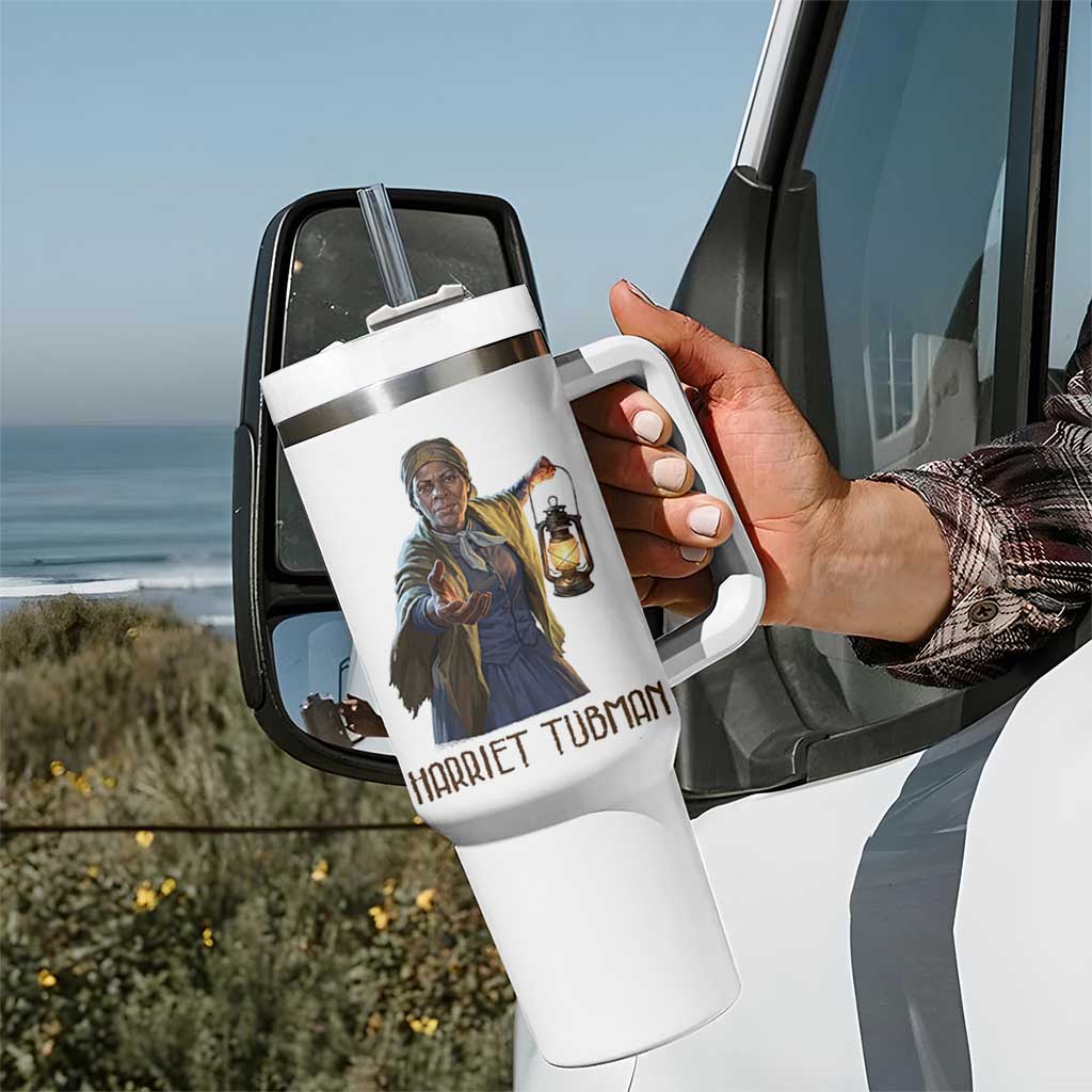 Harriet Tubman Legacy Tumbler With Handle Gift For History Lovers