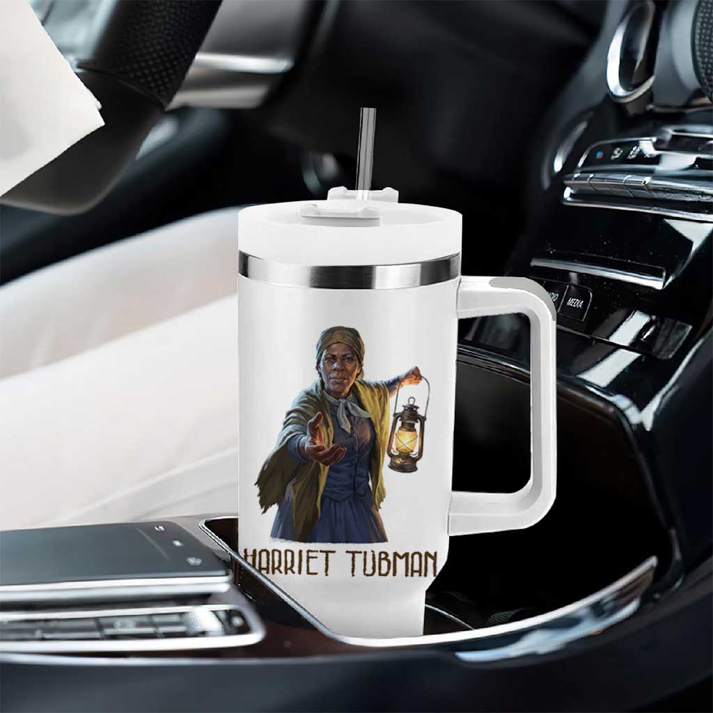Harriet Tubman Legacy Tumbler With Handle Gift For History Lovers