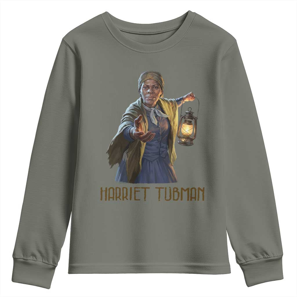 Harriet Tubman Legacy Youth Sweatshirt Gift For History Lovers