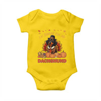Thanksgiving Dog Baby Onesie I Am Thankful For My Dachshund - Wonder Print Shop
