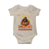 Thanksgiving Dog Baby Onesie I Am Thankful For My Dachshund - Wonder Print Shop