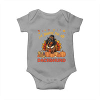 Thanksgiving Dog Baby Onesie I Am Thankful For My Dachshund - Wonder Print Shop