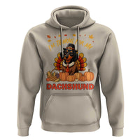 Thanksgiving Dog Hoodie I Am Thankful For My Dachshund - Wonder Print Shop