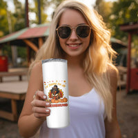 Thanksgiving Dog Skinny Tumbler I Am Thankful For My Dachshund