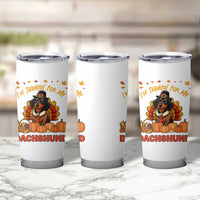 Thanksgiving Dog Tumbler Cup I Am Thankful For My Dachshund