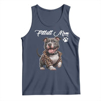 Pitbull Mom Tank Top Cute Pitbull Puppy Dog Lovers - Wonder Print Shop