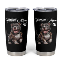 Pitbull Mom Tumbler Cup Cute Pitbull Puppy Dog Lovers