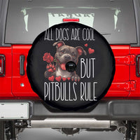 Pitbull Lover Spare Tire Cover All Dogs Are Cool But Pitbulls Rule - Wonder Print Shop
