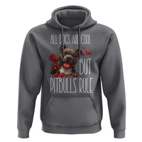 Pitbull Lover Hoodie All Dogs Are Cool But Pitbulls Rule - Wonder Print Shop