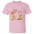 Funny Hello Fall Thanksgiving Golden Retriever T Shirt - Wonder Print Shop