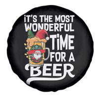 Funny Christmas Drinking Spare Tire Cover It is The Most Wonderful Time For A Beer - Wonder Print Shop