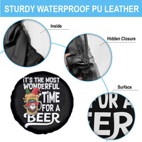 Funny Christmas Drinking Spare Tire Cover It is The Most Wonderful Time For A Beer - Wonder Print Shop