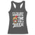 Funny Christmas Drinking Racerback Tank Top It is The Most Wonderful Time For A Beer - Wonder Print Shop