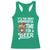 Funny Christmas Drinking Racerback Tank Top It is The Most Wonderful Time For A Beer - Wonder Print Shop
