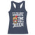 Funny Christmas Drinking Racerback Tank Top It is The Most Wonderful Time For A Beer - Wonder Print Shop
