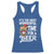 Funny Christmas Drinking Racerback Tank Top It is The Most Wonderful Time For A Beer - Wonder Print Shop
