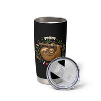 Mom I Love You Tumbler Cup Cute Sloth Lover Mothers Day Gift