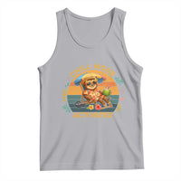Chill Mode Activated Tank Top Funny Sloth Summer Beach Vibes - Wonder Print Shop