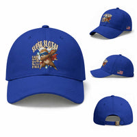 Super Sloth I Will Rescue You Baseball Cap Funny Sloth Lover Gift