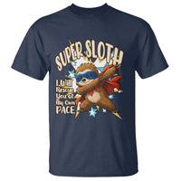 Super Sloth I Will Rescue You T Shirt Funny Sloth Lover Gift - Wonder Print Shop