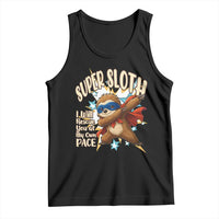 Super Sloth I Will Rescue You Tank Top Funny Sloth Lover Gift - Wonder Print Shop