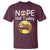 Nope Not Today T Shirt Funny Sloth Lover Gift - Wonder Print Shop