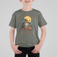 Funny Halloween Sloth T Shirt For Kid Trick Or Treat Slowly Please - Wonder Print Shop